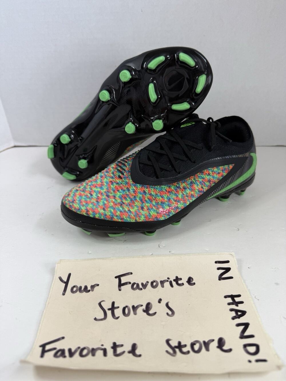 Nike Jr Phantom 6 Low Pro FG MG SE Soccer Cleats EA Sports Size 5.5 Y IH1775-900